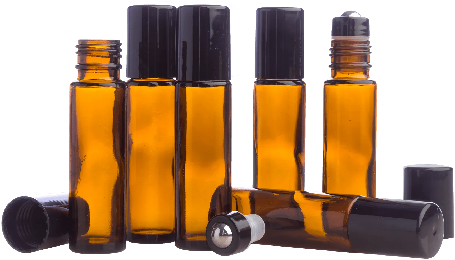 Sticluțe cu bilă chihlimbarii de 10 ml – 6 buc.